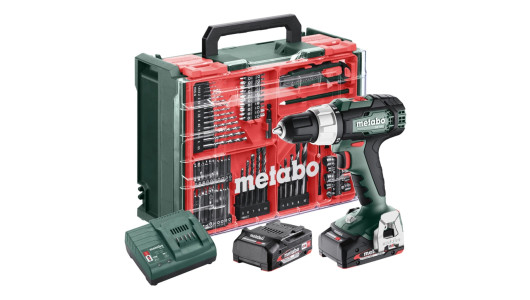 SB 18 L Set Cordless Hummer Drill + 78 piece Mobile Workshop image
