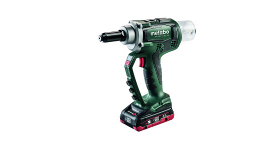 Нитачка акумулаторна METABO NP 18 LTX BL 5.0 2x4.0 Ah LiHD image