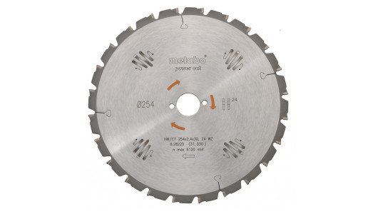 Диск за циркуляр 315х2.4х30.0mm 24 WZ 20&deg; image