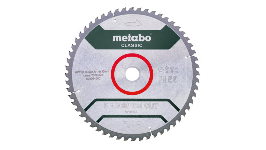 Saw blade "precision cut - classic", 305x30, Z56 WZ 5&deg; neg image