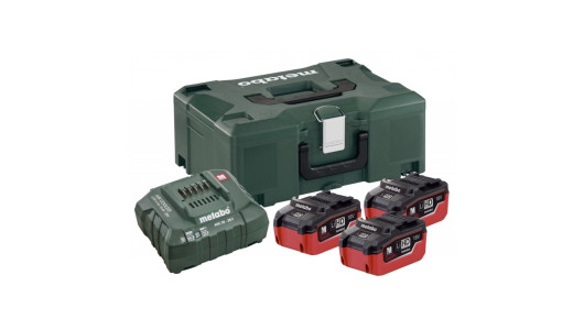 Set baterii 18V ASC 30-36 + 3xLiHD 5.5Ah + Metaloc II image