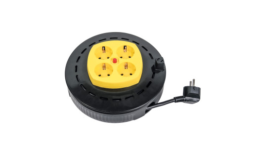 Удължител 15m на макара 4 гнезда MK image