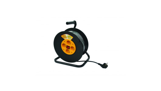 Cable reel 50M 4 sockets 3x1.5mm2 MK image