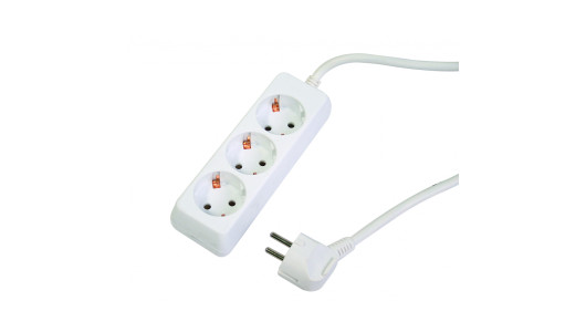 Разклонител 3 гнезда с кабел 1.5m х1.5mm2 MK image