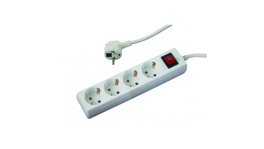 Group Socket Grounded 4-1.5m х1.5mm2 with switchMK image