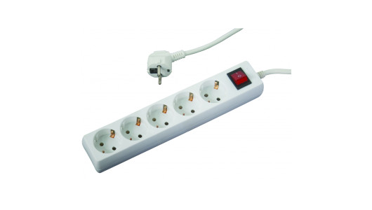 Group Socket Grounded 5-1.5m х1.5mm2 with switchMK image