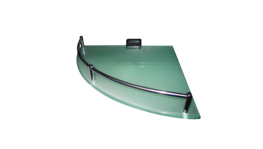 Етажерка за баня стъкл. ъглова 200mm TopChrome image