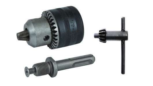 Drill chuck 1/2" 13mm chuck key& SDS-plus kit image