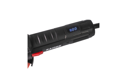 Angle Grinder 125mm 900W LCD 2disc Red Case RDP-AG79 B. E. image