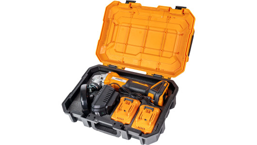 Polizor unghiular brushless &Oslash;125mm 18V 2x4Ah geanta BK-BAG73 image