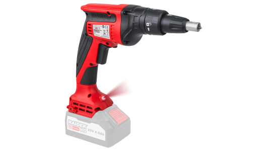 R20 Brushless Drywall Screwdriver 1/4" Solo RDP-BDS20 image