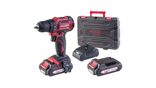 R20 Brushless Cordless Drill 10mm 44Nm 20V 2x2Ah RDP-SBCD20 image