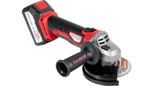 R20 Cordless Angle Grinder &Oslash;125mm 4Ah RDP-SPAG20 Set image