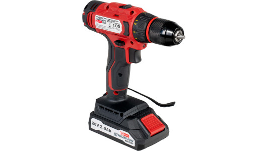 R20 Cordless Drill 2speed 10mm 50Nm 2Ah Case RDP-PCDI20 image