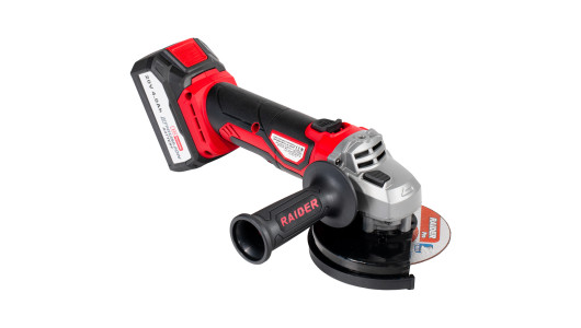 R20 Cordless Angle Grinder &Oslash;125mm 4Ah 2discs Case RDP-SPAG20 image