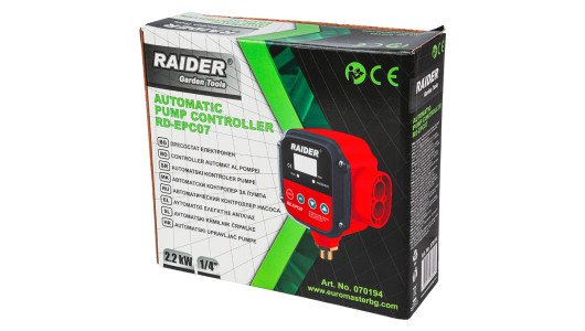 Automatic Pump Control 2.2kW 1/4" 80&deg;C Digital RD-EPC07 image