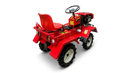4 Wheel Tiller Diesel el. Start 9.7kW 13.0hp Set RD-T19 image