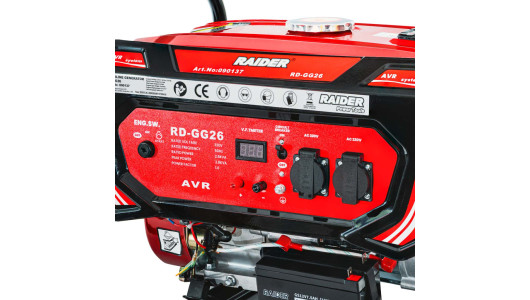 Generator benzină 2.8kW pornire electrica RD-GG26 image