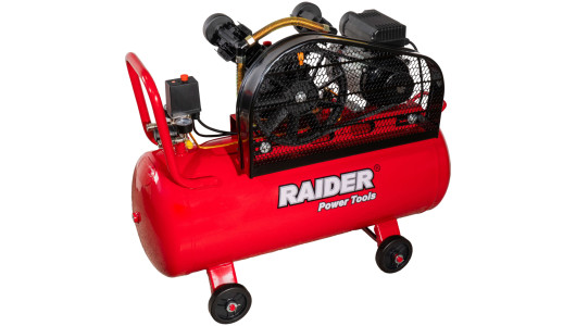 Compresor aer pe curea 100l 1.5kW 170l/min 2pistoane RD-AC17 image