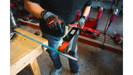 Sistem triunghiular cu banda smirghel pt. polizor unghiular image