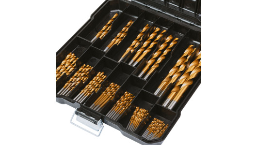 Set 99 burghie pentru metal HSS TiN image