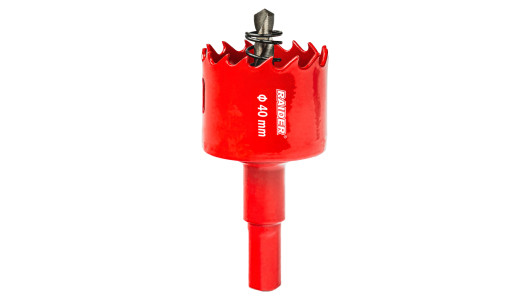 Carota HSS bimetal &Oslash;40mm cu burghiu pilot image