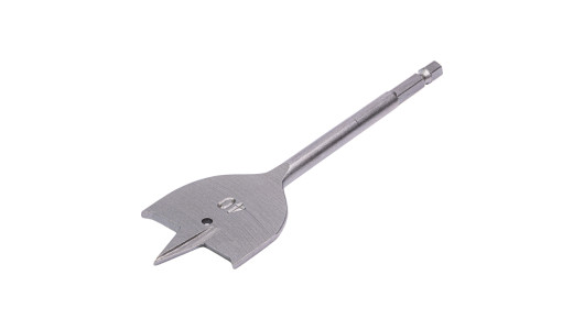 Burghiu plat 1/4" x 40mm HEX pentru lemn image