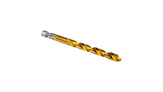 Свредло за метал HSS+TIN HEX 1/4" &Oslash;7.0mm 1бр. image