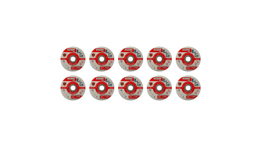 Set 10 discuri pentru taiat metal 115х1.0 A60T INOX image