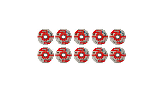 Диск за метал 125х1.0х22.2mm A60T Inox мет кутия 10бр. RDP image