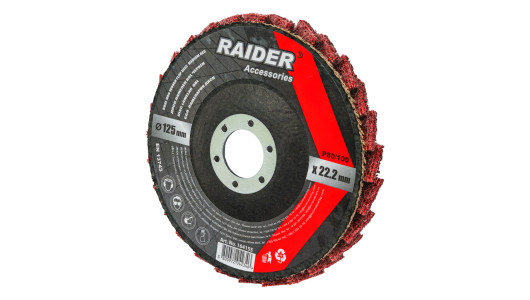 Disc abraziv de finisare 125 mm mediu rosu image