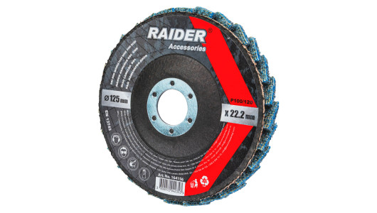 Disc abraziv de finisare 125 mm fin albastru image