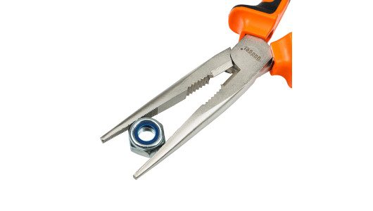 Long nose pliers bi-material handle 200mm GD image