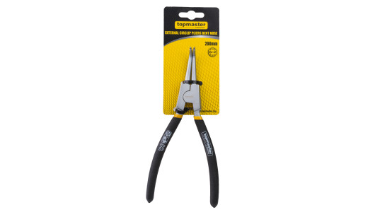 External snap ring pliers bent nose 200mm TMP image