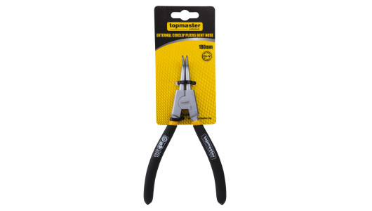 External snap ring pliers bent nose 180mm TMP image
