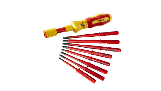 Interchangable torque screwdriver 1000V 9pcs set TMP image