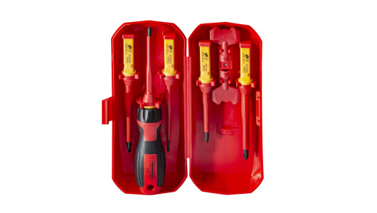 Insulated screwdrivers 1000V, interchangeable, 8 parts TMP image