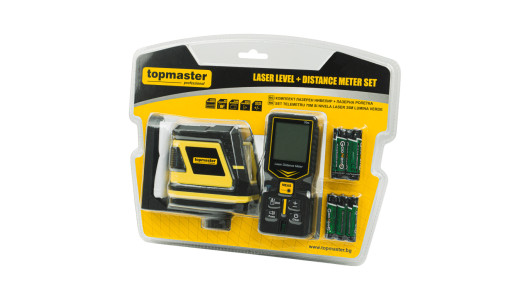 Laser Level + Laser Distance Meter Set TMP image