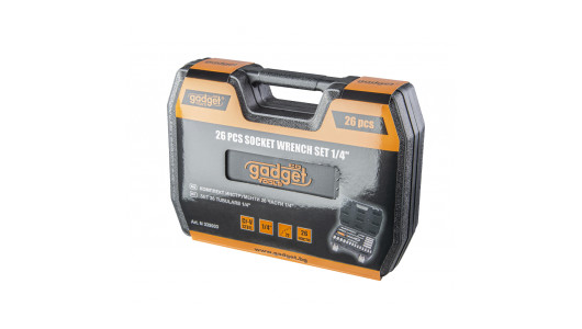 Socket tool set 26 pcs 1/4" GD image