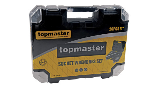 К-кт инструменти 20 части 1/2" Topmaster Professional image