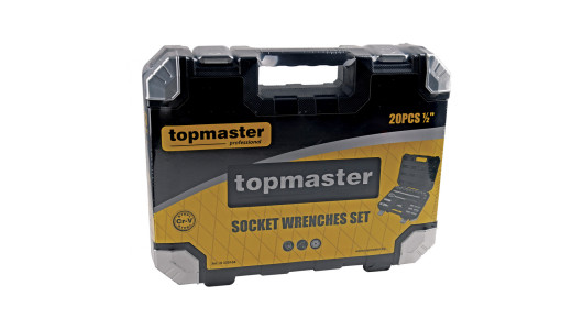 К-кт инструменти 20 части 1/2" Topmaster Professional image