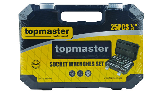 Гедоре 25 части 1/4" Topmaster Professional image