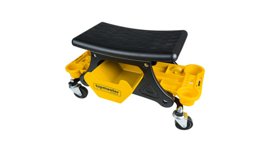 Rolling Workshop Seat With Tool Trays TMP image