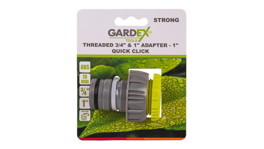 Threaded 3/4" & 1" Adapter - 1" Quick Click STRONG GX image