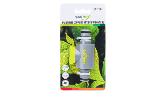2-Way Hose Coupling With Flow Control CULTURE GX image