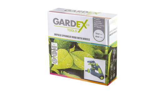 Impulse sprinkler MOBI with wheels, 0-360o GX image