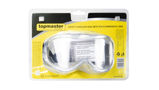 Очила защитни SG03 с поликарбонатен визьор Topmaster Professional image