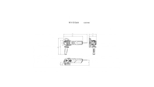 W 9-125 Quick angle grinder cardboard bo image