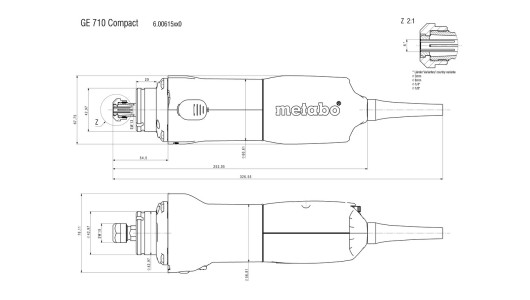 GE 710 Compact * Die grinder image