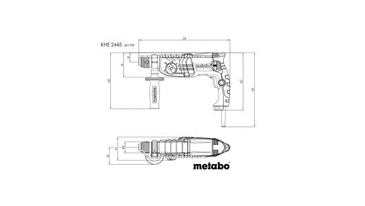 Перфоратор 800W 24mm SDS+ METABO KHE 2445 KOMBI image
